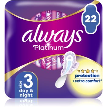Always Platinum Night Size 3 absorbante pentru noapte - imagine 2